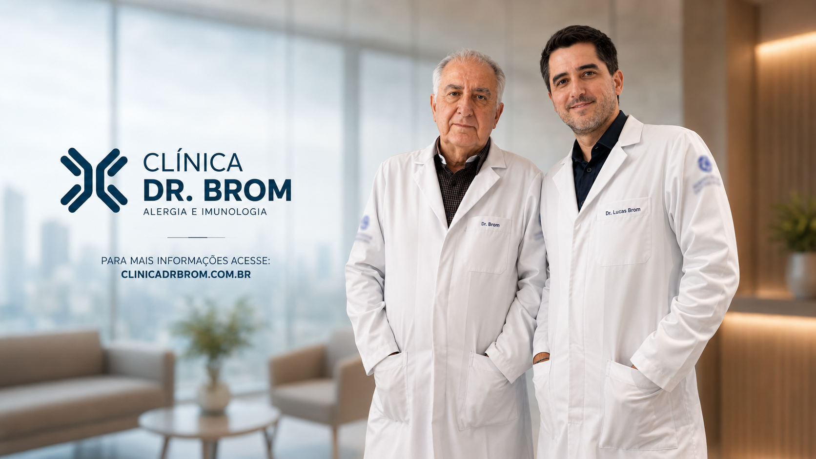Dr. Brom e Dr. Lucas Brom