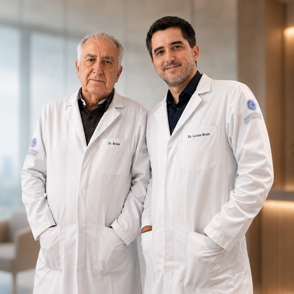 Dr. Brom e Dr. Lucas Brom